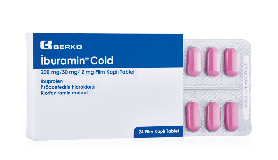 İburamin Zero 200 Mg 2 Mg Film Kaplı Tablet Berko İlaç